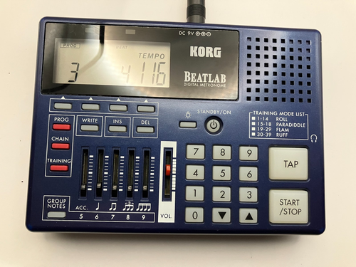 Korg Beatlab BTL-1 Digital Metronome Blue - Picture 12 of 15