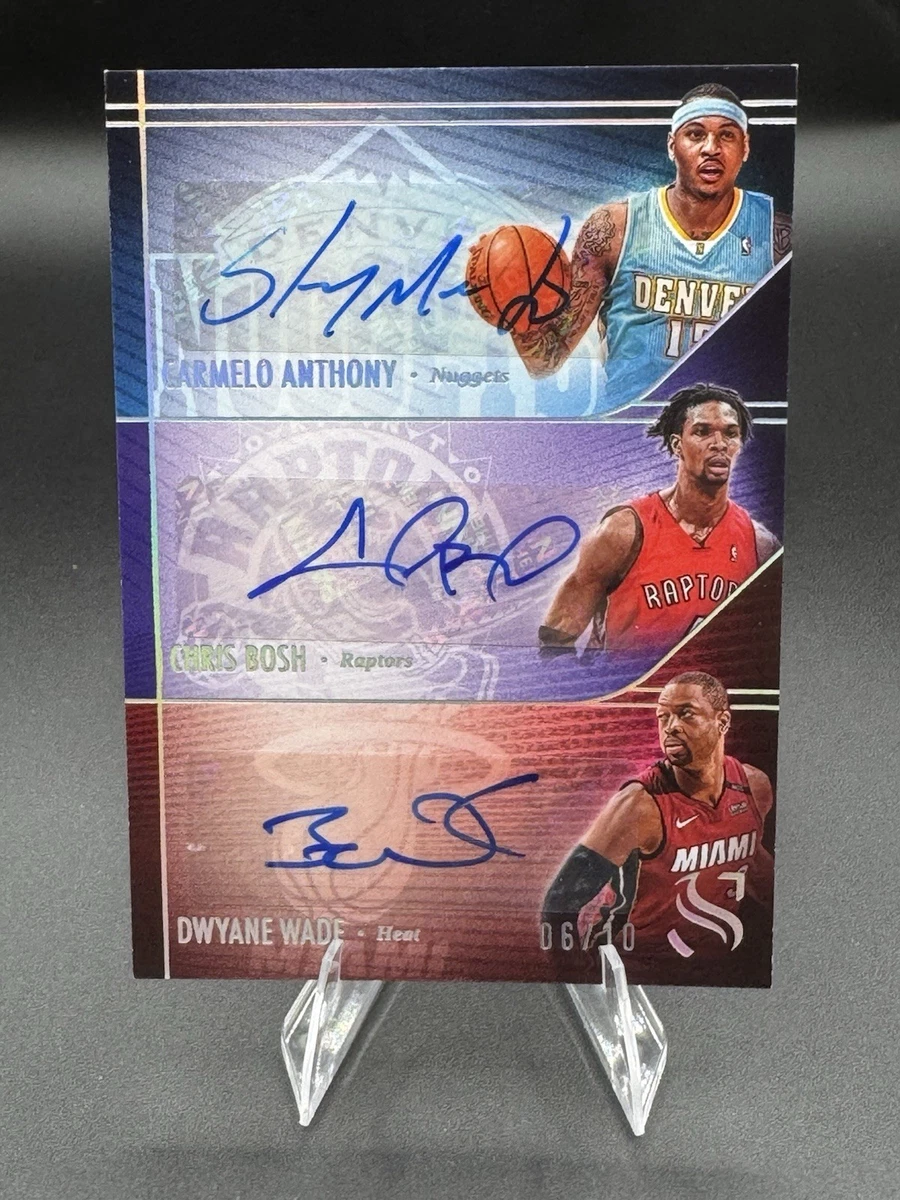Panini Dwyane Wade Basketball Serial Numbered Sports Trading Card