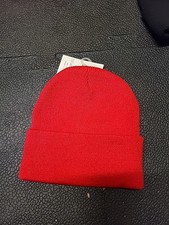 Silver Age Red Beanie Baby Hat. New with Tags