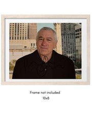 Robert De Niro Hand Signed Goodfellas Actor 10x8 Photo + Verified COA & PSA Card