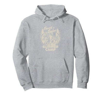 Star Wars Wicket Ewok Endor Forest Summer Camp Hoodie_