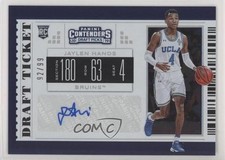 2019-20 Panini Contenders Draft Picks College Ticket 92/99 Jaylen Hands Auto s1i