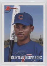 2021 Bowman Heritage Prospects Image Swap Variation Cristian Hernandez #209 fm0
