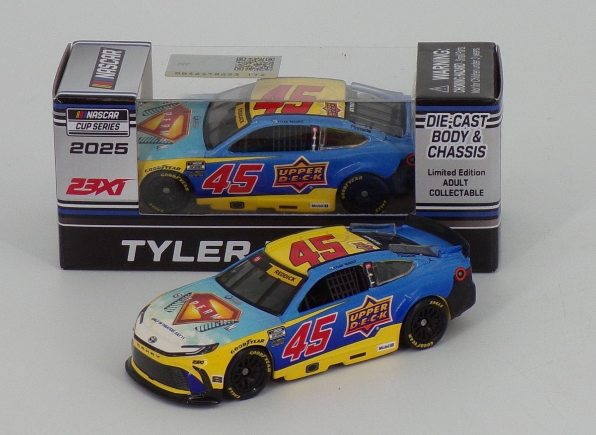 SPARKY RACING様　GCraft 2025 TYLER REDDICK #45 Upper Deck Superman 1:64 Nascar Diecast In
