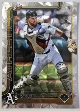 2025 Topps #555 Kyle McCann Athletics Diamante Foil