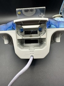 SEGA Dreamcast Controller HKT-7700  Transparent Clear Blue Original Tested Clean