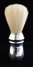 Zenith Pro Aluminum Handle Big Boar Shave Brush. 26x57mm knot. Made in Italy.B2