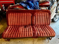 1988 - 1994 Chevy Silverado 1500 Regular Cab Bench Seat Assembly Maroon Cloth