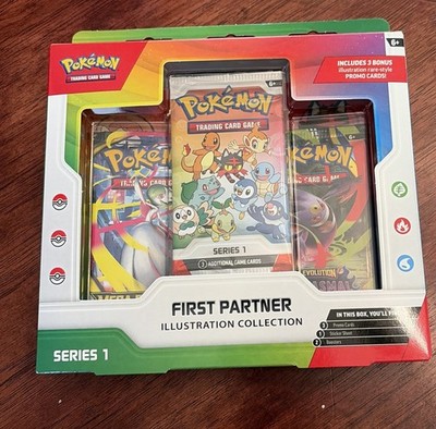 新品 First Partner series 1 BOX Pokemon Trading Card Games First Partner Illustration Collection