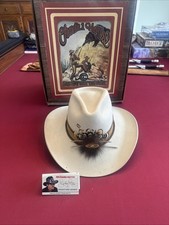 Charlie 1 Horse Richard Petty Nascar Auto Cowboy Hat 6 - 7/8 Size