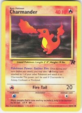 Charmander Unlimited Team Rocket 50/82 on eBay