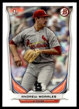 2014 Bowman Draft Picks Andrew Morales #76