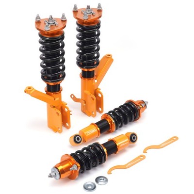 Gewindefahrwerk Stoßdämpfer-Kit for Honda Civic VII Coupe Limousine 2001-2005