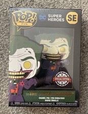 The Joker Deceased Special Edition Funko Pop Pin Badge DC Batman Super Heroes