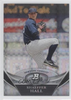2011 Bowman Platinum Prospects X-Fractor Shaeffer Hall #BPP28 0q4