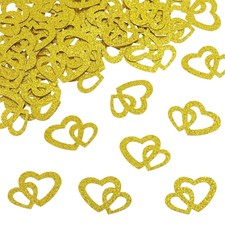 Valentine's Day Gift Big Heart Table Confetti Glitter Scatter for Wedding Art