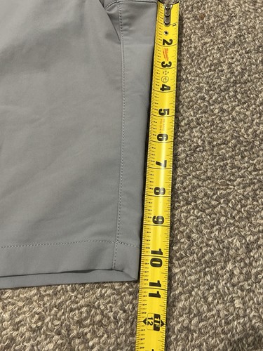 Under Armour UA Match Play Pantaloncini Chino Uomo 32 Grigio Golf Elasticizzato 11” 1253487 - Foto 6 di 6