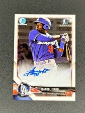 2018 Bowman - IBANDEL ISABEL #CPA-II - Chrome Prospect 1st AUTO Dodgers