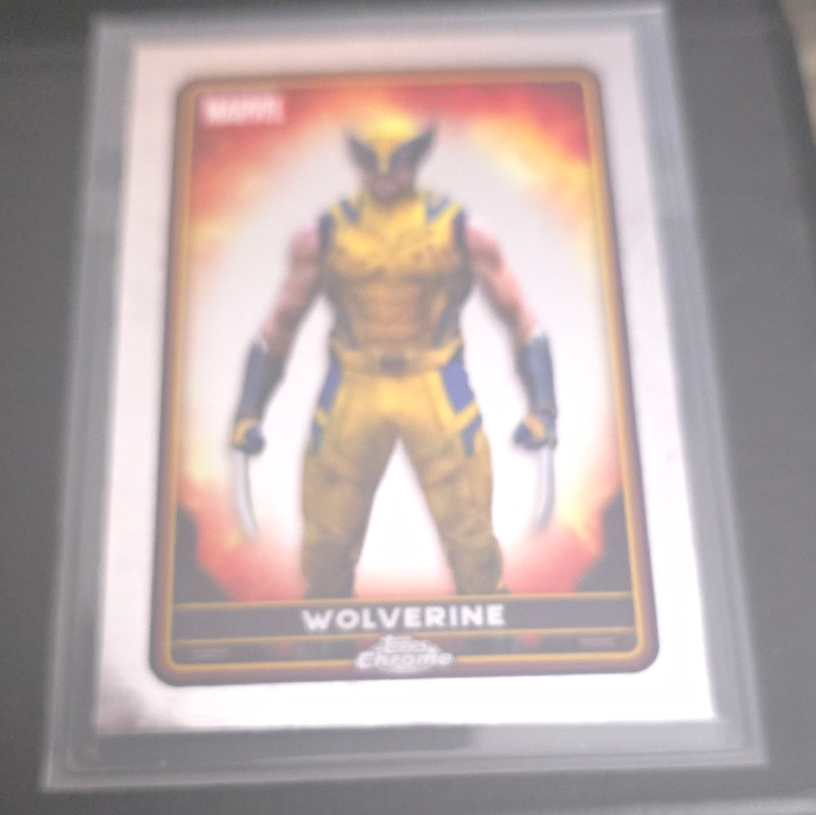 Topps 2025 Topps Chrome Marvel Deadpool & Wolverine Base Set Wolverine Card #30