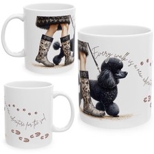 11oz Ceramic Poodle Mug, Dog mug , Birthday Gift, Coffee Mug, Tea Mug 🐩