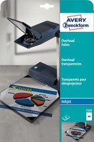 Avery Zweckform Inkjet Ohp-Folien, A4, Klar, StäRke 0,11 Mm 1 Bis 20 Stk