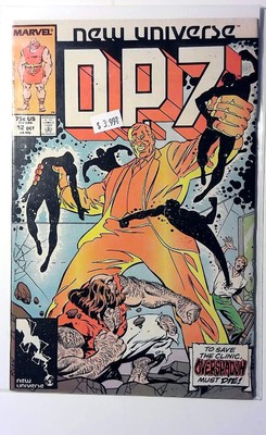 D.P.7 #12 (1987) Marvel Comics D.P. 7 1st Print Comic Book