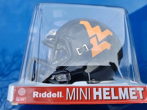 West Virginia Mountaineers Speed Mini Helm Riddell NCAA lizenziert brandneu! - Bild 2 von 3