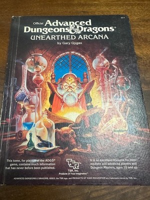 Gary Gygax - Advanced Dungeons & Dragons - Unearthed Arcana