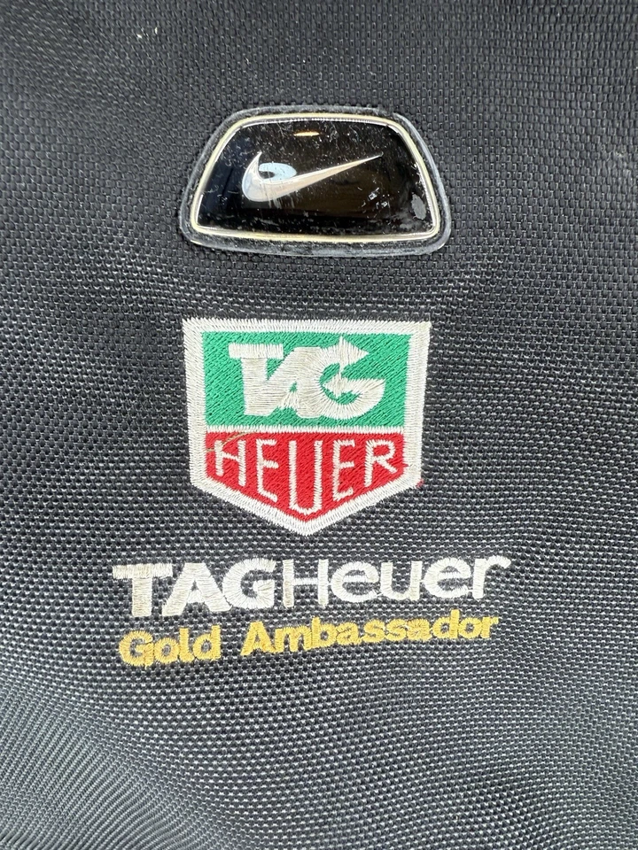 Equipaje de mano Tag Heuer Gold Ambassador Nike no disponible al público raro Foto 4 de 4