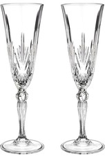DIAMANTE Chatsworth Champagne Prosecco Flutes - Made from Premium Lead Free (2)