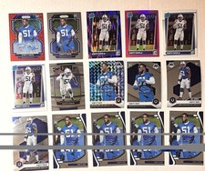 Kwity Paye 15 Card ROOKIE Lot Including 1 Prizm Red Shimmer Auto/35 Colts