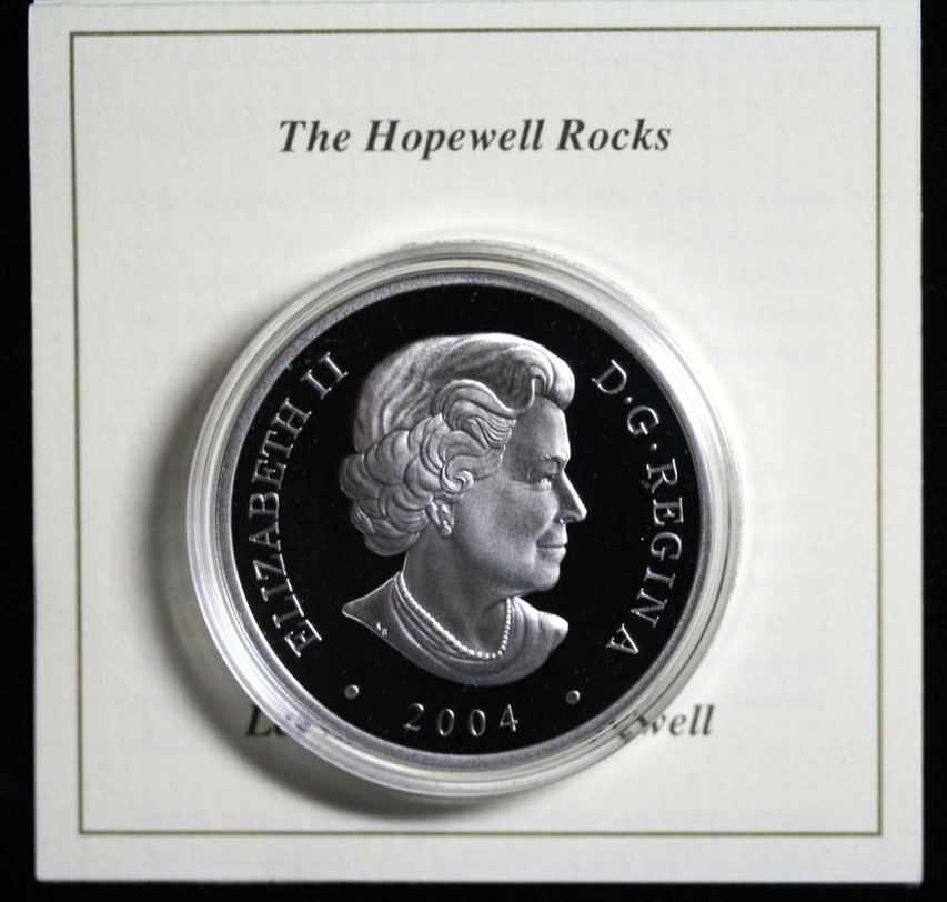 2004 $20 Canada 1 oz. SILVER Coin - HOPEWELL ROCKS | eBay
