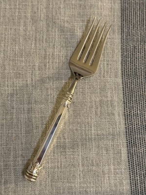 Cold Meat Serving Fork Hollow Handle Olympia (Sterling, 1976) by WALLACE SILVER