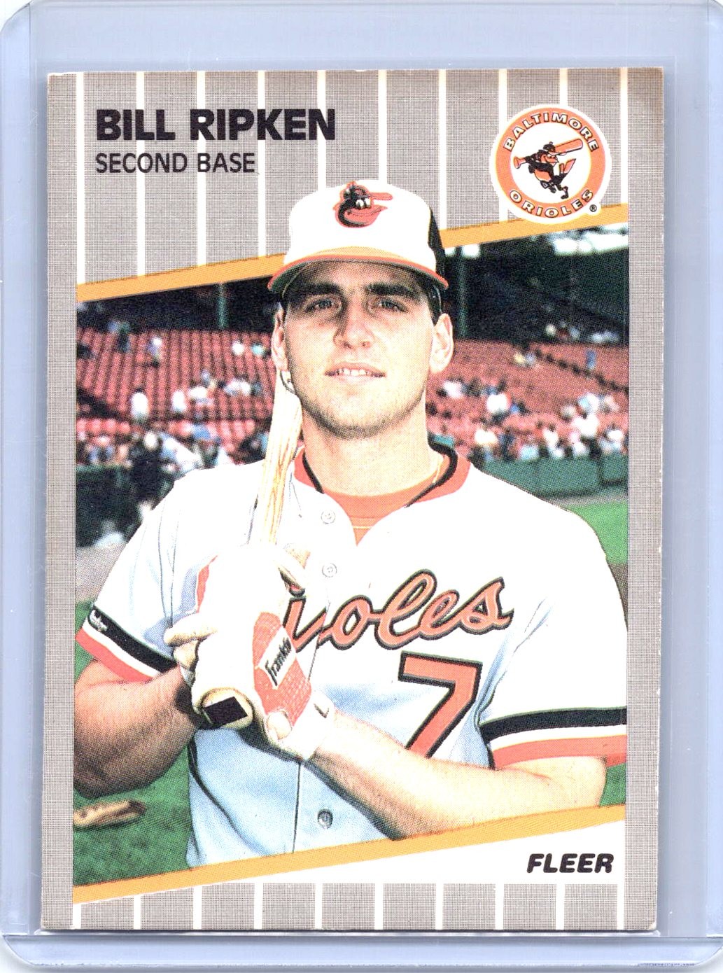 1989 Fleer #616 Bill Ripken Glossy