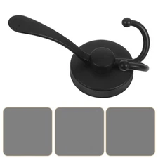 2 Pcs Stainless Steel Suction Cup Hooks For Bathroom Kitchen Towel Hanging