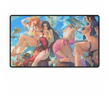 nami, boa, vivi, robin ワンピース One Piece CCG TCG Playmat Desk Mat Gaming Mouse Pad