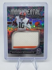 2021 Spectra - Anthony Schwartz - Monumental Rookie Patch - Psychedelic /5 RC 🔥