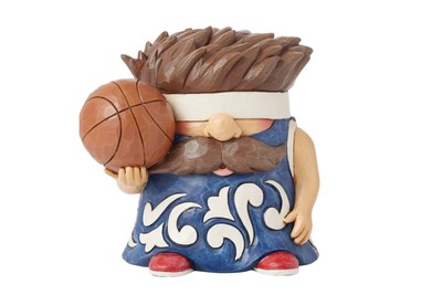 Enesco Jim Shore Heartwood Creek Slam Dunk Basketball Player Figurine 3.875 Inch