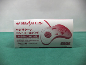 Sega Saturn Controller Pad white HSS-0101. genuine product. JAPAN. New! SS 15979
