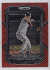 2023 Panini Prizm Ruby Wave Prizm Connor Prielipp #71 13cr