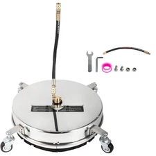18" Pressure Washer Surface Cleaner 4000 PSI Stainless Steel 1/4" QC
