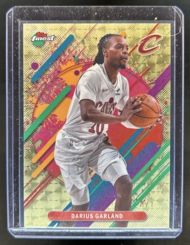 2025-26 Topps Finest Darius Garland Rare SuperFractor #1/1 Cavaliers