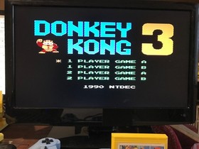 Donkey Kong 3 FAMICLONE FAMICOM cartridge!