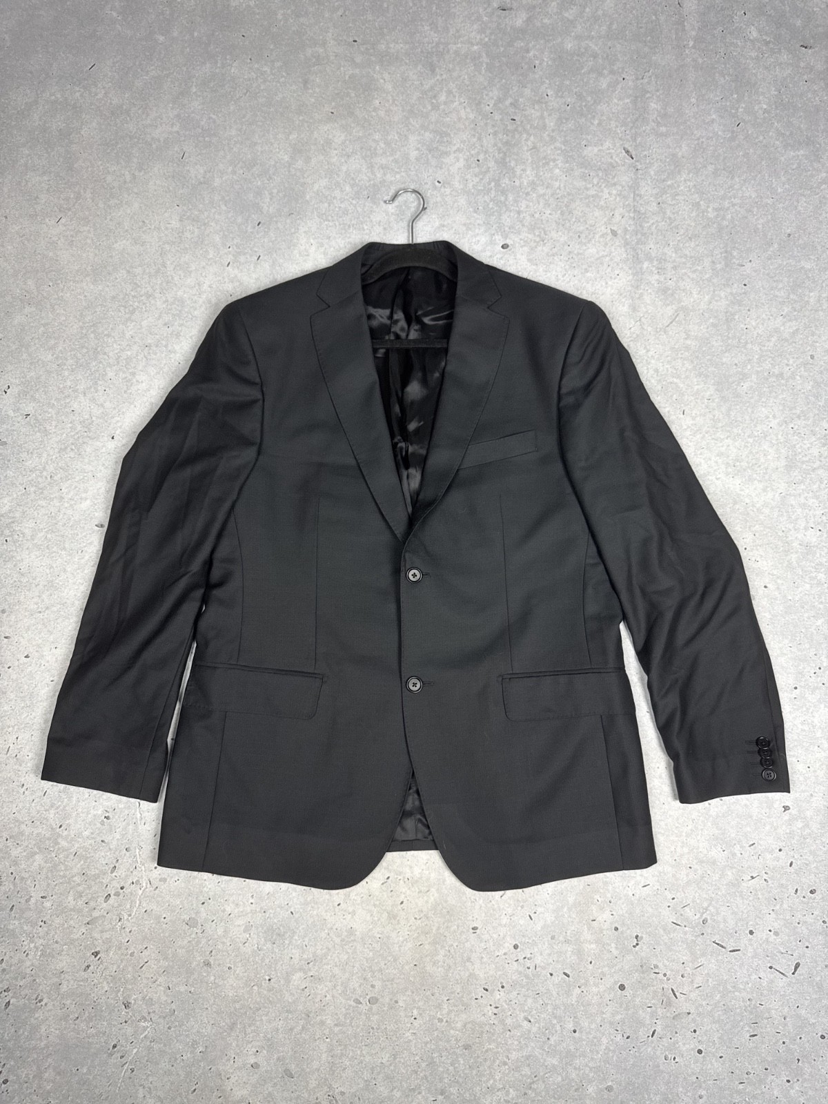 Ermenegildo Zegna Men's Wool Silk Blazer Black size L