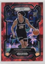 2024-25 Panini Prizm Draft Picks Red Ice Prizm Enrique Freeman #72 1a7j