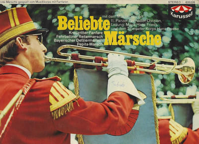 12 '' LP Major Hans Friess   Beliebte Märsche    12 bekannte Märsche