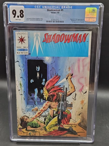 Shadowman #1 CGC 9.8 (Valiant Comics May 1992) FREE SHIPPING 