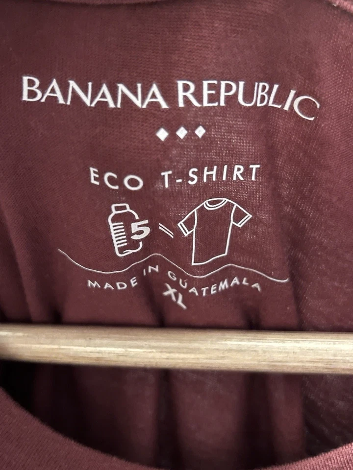 Camiseta Banana Republic ecológica nueva con etiquetas precio de venta sugerido por el fabricante 29,99 Foto 4 de 4