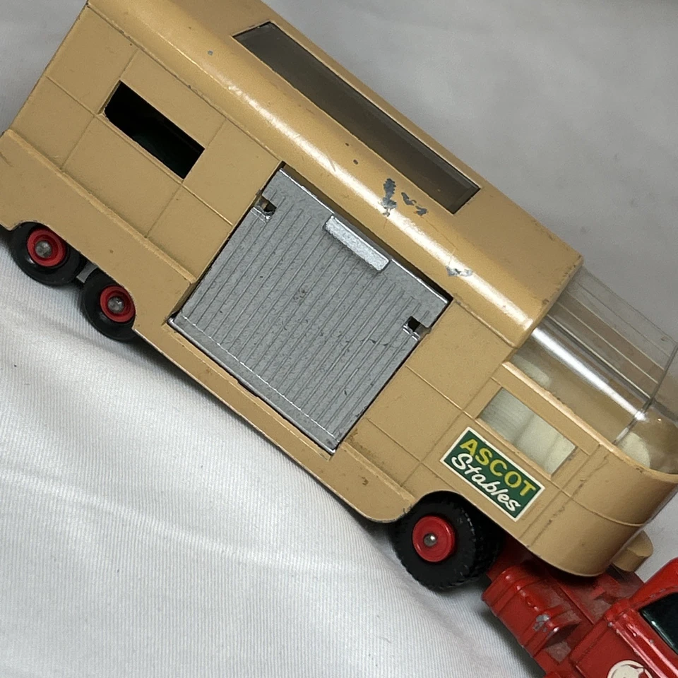 MATCHBOX KINGSIZE K-18 ARTICULATED HORSE VAN LESNEY ENGLAND IN Good  ORIG COND - Image 3 of 4