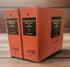 CEB Condemnation Practice In California Septe...